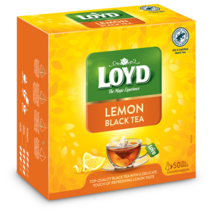 bilde av loyd black lemon tea 10* (20*1,7g)